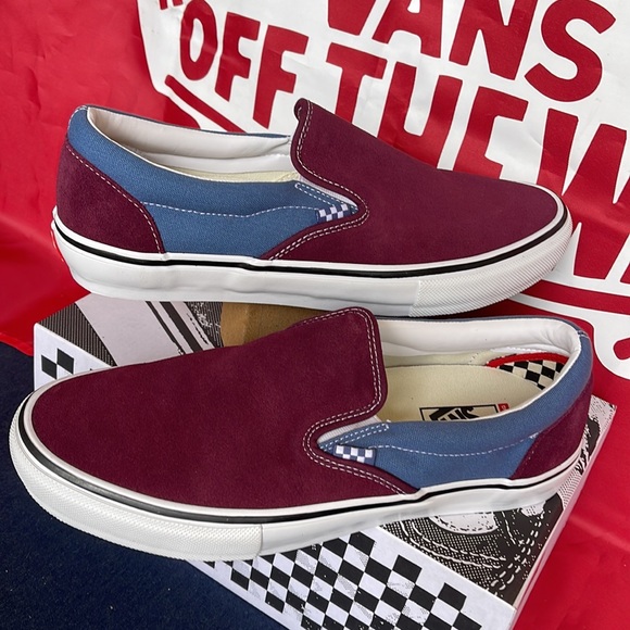 Vans Skate Slip-On
Moonlight Blue/Mauve Wine
VNOA5FCAAPO
Men’s sneakers - Picture 11 of 16